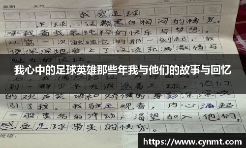 我心中的足球英雄那些年我与他们的故事与回忆